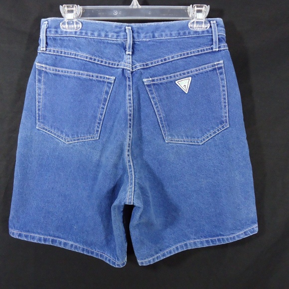 Guess Shorts Vintage Guess Usa Green Label Jean Shorts Women Poshmark